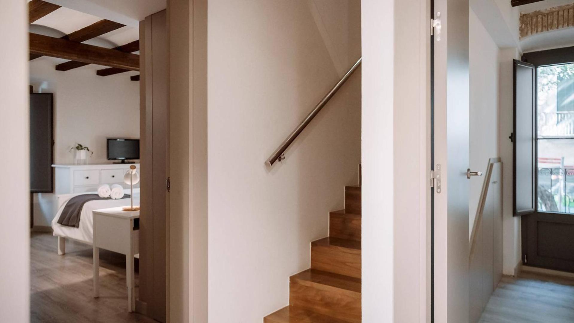 Old Town Duplex With Character Apartment Girona Bagian luar foto
