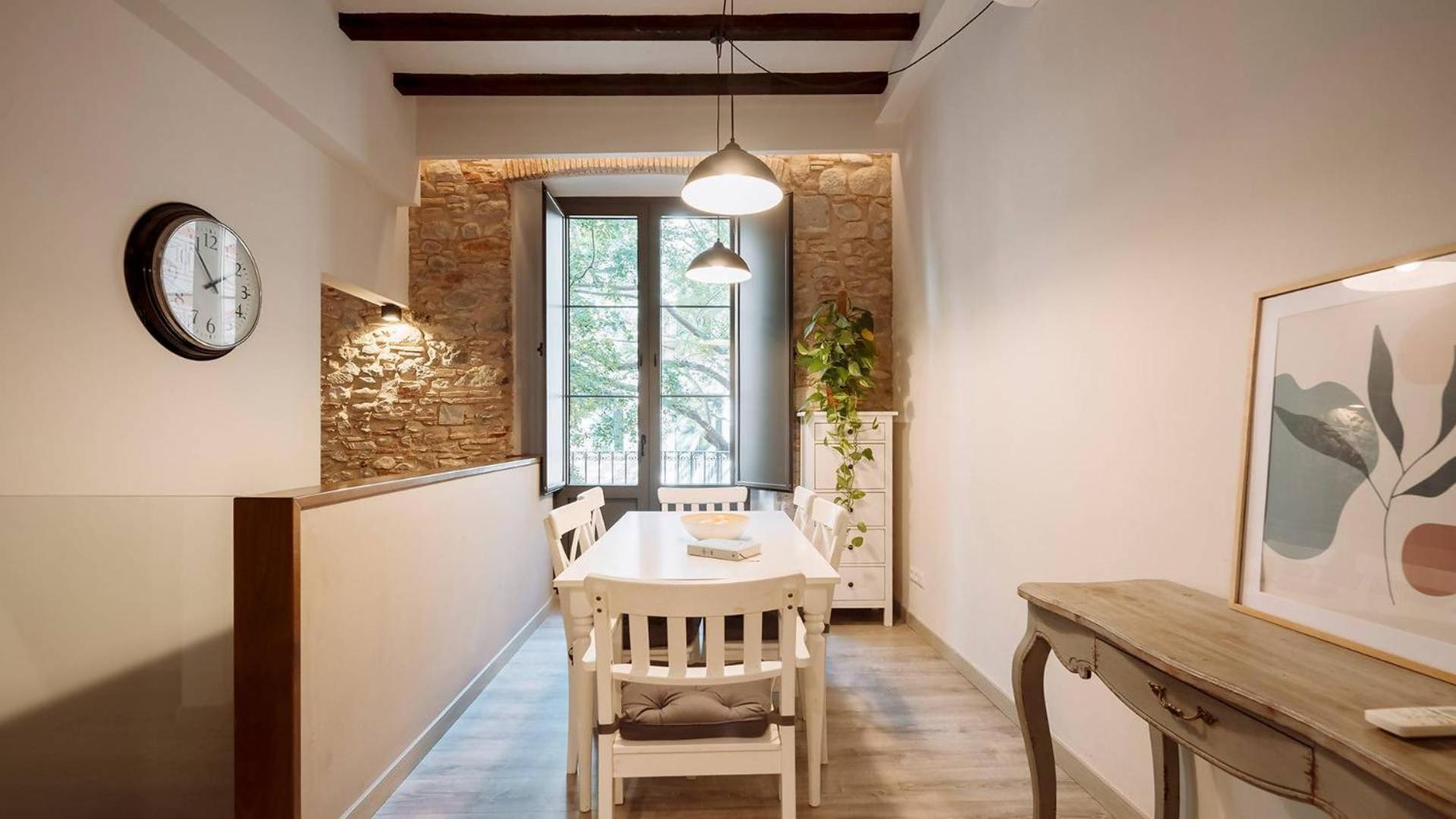 Old Town Duplex With Character Apartment Girona Bagian luar foto