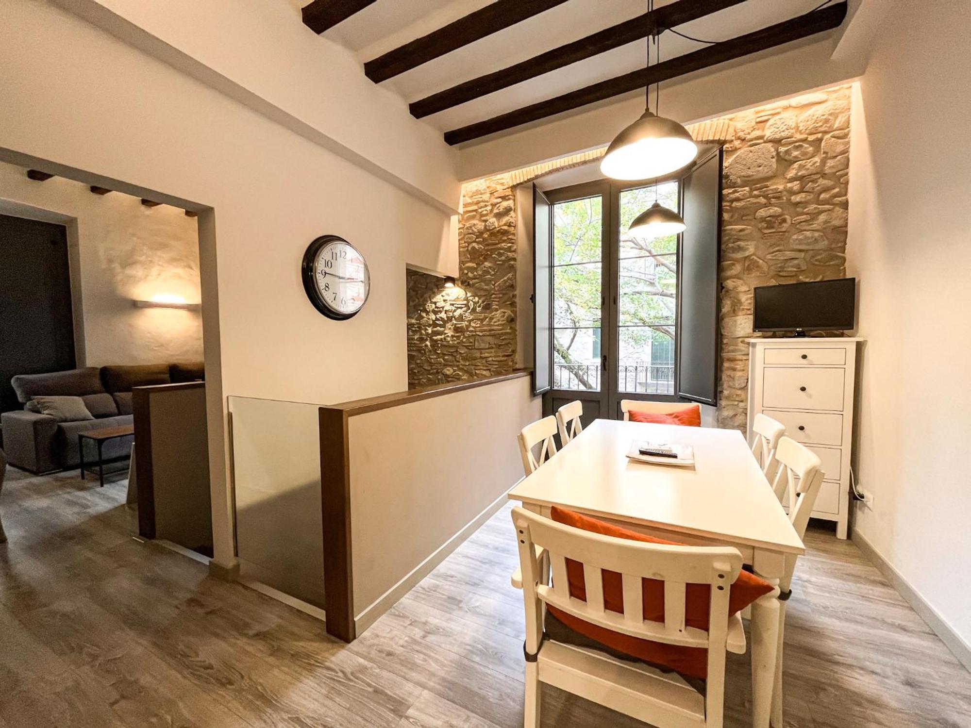 Old Town Duplex With Character Apartment Girona Bagian luar foto